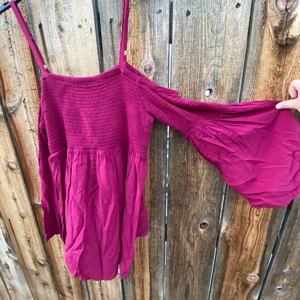 Torrid Off the Shoulder Blouse- long sleeve